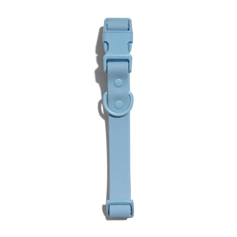 Dog Collars, Water and Dirt Resistant Fashion Pet Collar, Blue, Small