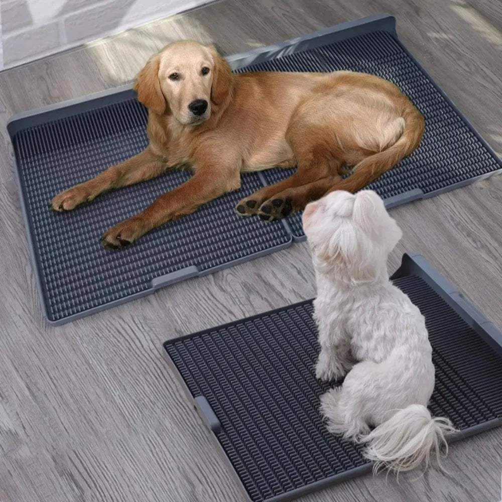 Integrated Small Dog Toilet Durable Easy Clean Portable Large Dog Toilets Anti-slip At The Bottom Pet Cleaning Supplies