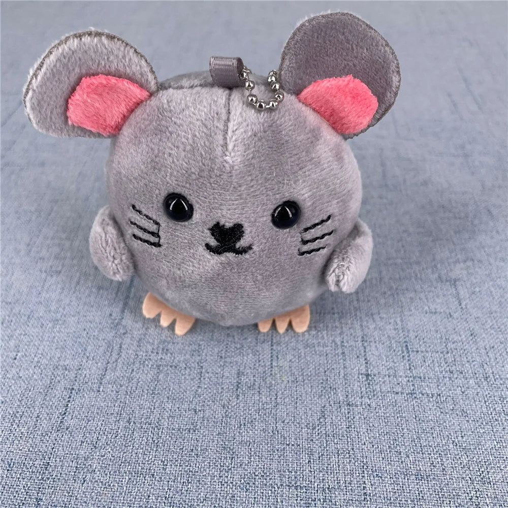 20PCS Small Animals , 6-9CM Plush Stuffed Toy , Children's Mouse Plush Doll